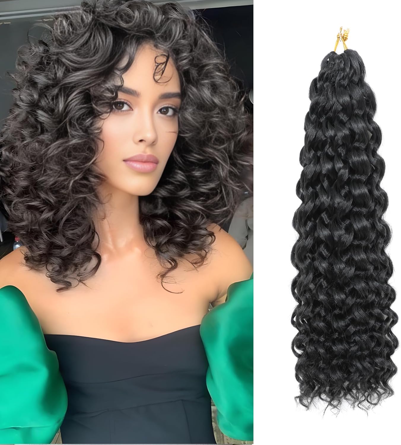 Extensii AFRO Negru Natural - Extensii de par București
